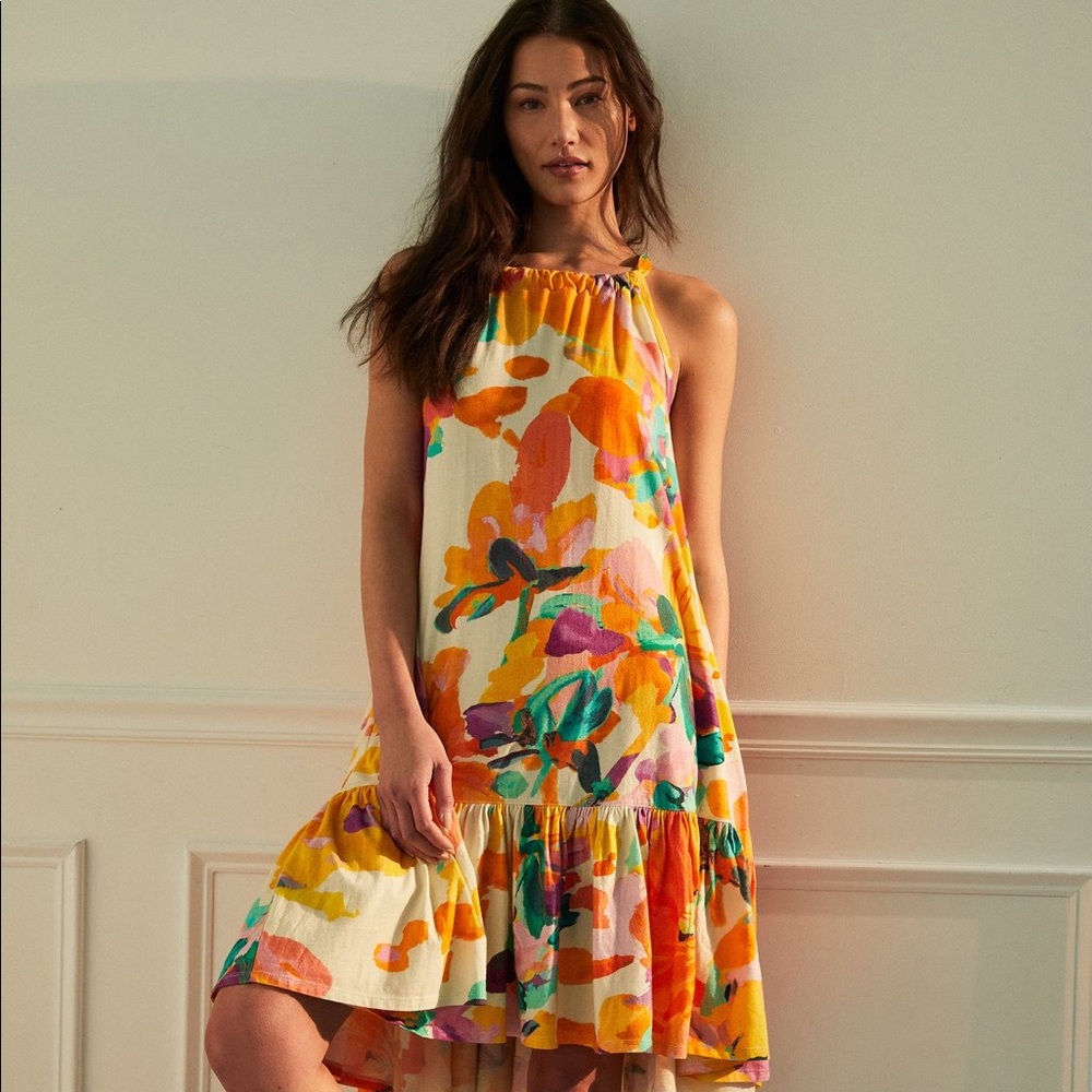 Daily Practice Anthropologie Cross Back Dress XS